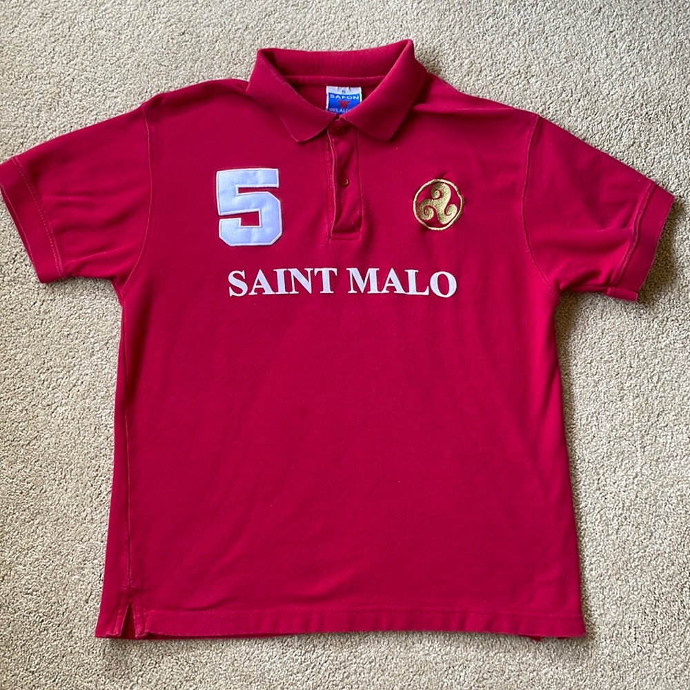 Polo from St Malo in Brittany France. Size S